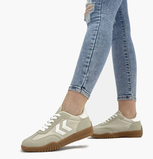 Deportivas mujer Beige - Maremus