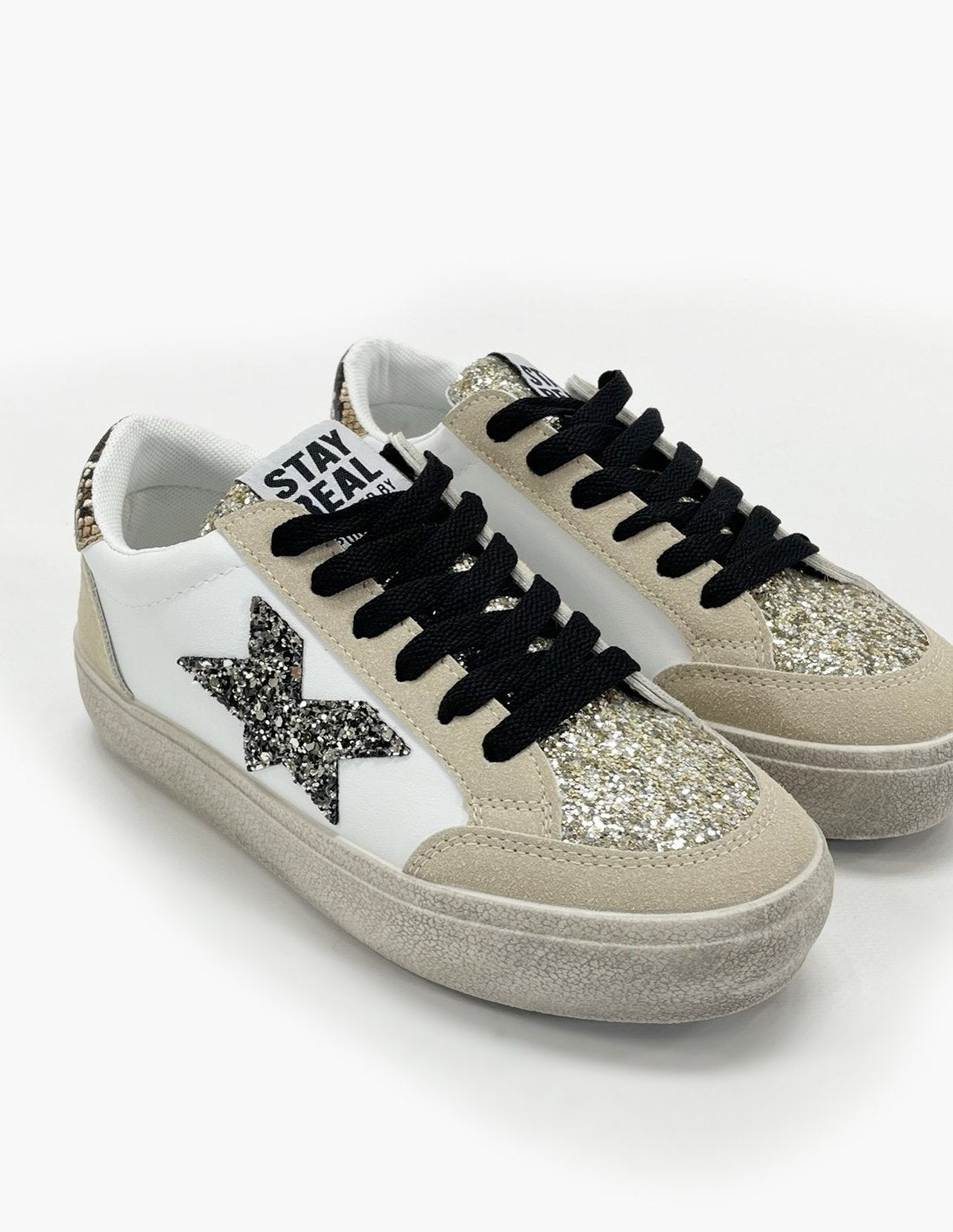 Zapatillas estrella glitter